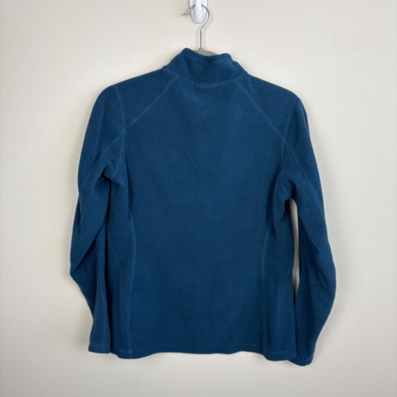 North Face Polartec Fleece Quarter Zip Pullover - Size Medium - Picture 4 of 5
